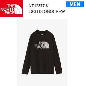 【メール便】24ss ノースフェイス ロングスリーブGTDロゴクルー メンズ L/S GTD Logo Crew NT12377  カラー K THE NORTH FACE 正規品