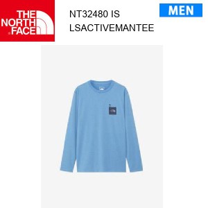 【メール便】24ss ノースフェイス ロングスリーブアクティブマンティー メンズ L/S Active Man Tee NT32480  カラー IS THE NORTH FACE 