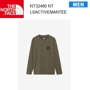 【メール便】24ss ノースフェイス ロングスリーブアクティブマンティー メンズ L/S Active Man Tee NT32480  カラー NT THE NORTH FACE 