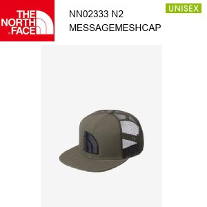 24ss ノースフェイス メッセージメッシュキャップ ユニセックス  NN02333  カラー N2 THE NORTH FACE 正規品
