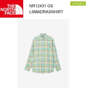 24ss ノースフェイス ロングスリーブマドラスシャツ ユニセックス L/S Madras Shirt NR12431  カラー GS THE NORTH FACE 正規品