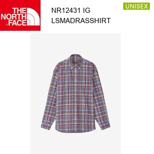 24ss ノースフェイス ロングスリーブマドラスシャツ ユニセックス L/S Madras Shirt NR12431  カラー IG THE NORTH FACE 正規品