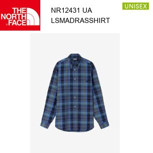 24ss ノースフェイス ロングスリーブマドラスシャツ ユニセックス L/S Madras Shirt NR12431  カラー UA THE NORTH FACE 正規品