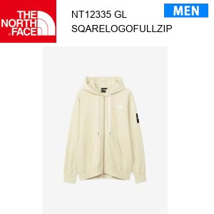 24ss ノースフェイス スクエアロゴフルジップ メンズ Square Logo Full Zip NT12335  カラー GL THE NORTH FACE 正規品