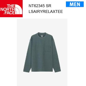 【メール便】24ss ノースフェイス ロングスリーブエアリーリラックスティー メンズ  NT62345  カラー SR THE NORTH FACE 正規品