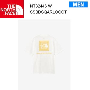 【メール便】24ss ノースフェイス ショートスリーブバンダナスクエアロゴティー メンズ  NT32446  カラー W THE NORTH FACE 正規品