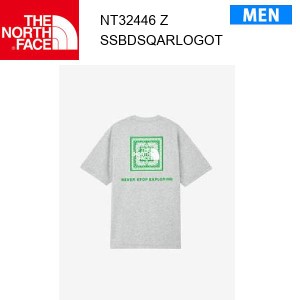 【メール便】24ss ノースフェイス ショートスリーブバンダナスクエアロゴティー メンズ  NT32446  カラー Z THE NORTH FACE 正規品