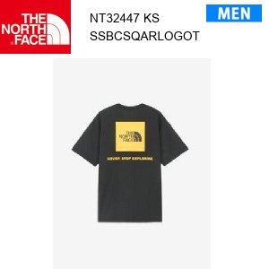 【メール便】24ss ノースフェイス ショートスリーブバックスクエアーロゴティー メンズ  NT32447  カラー KS THE NORTH FACE 正規品