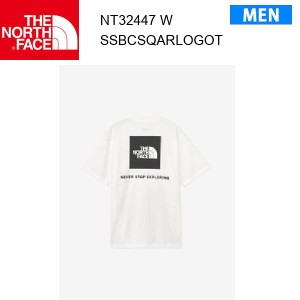 【メール便】24ss ノースフェイス ショートスリーブバックスクエアーロゴティー メンズ  NT32447  カラー W THE NORTH FACE 正規品