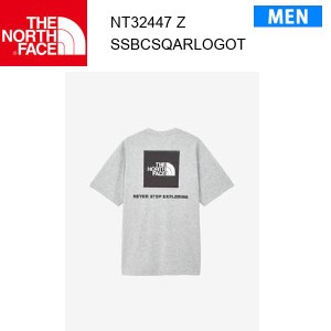 【メール便】24ss ノースフェイス ショートスリーブバックスクエアーロゴティー メンズ  NT32447  カラー Z THE NORTH FACE 正規品