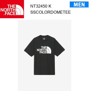 【メール便】24ss ノースフェイス ショートスリーブカラードームティー メンズ  NT32450  カラー K THE NORTH FACE 正規品