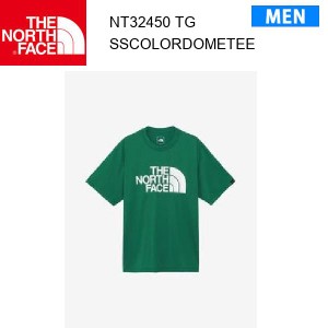 【メール便】24ss ノースフェイス ショートスリーブカラードームティー メンズ  NT32450  カラー TG THE NORTH FACE 正規品