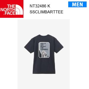 【メール便】24ss ノースフェイス ショートスリーブクライムアートティー メンズ  NT32486  カラー K THE NORTH FACE 正規品