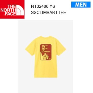 【メール便】24ss ノースフェイス ショートスリーブクライムアートティー メンズ  NT32486  カラー YS THE NORTH FACE 正規品