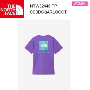 【メール便】24ss ノースフェイス ショートスリーブバンダナスクエアロゴティー レディース  NTW32446  カラー TP THE NORTH FACE 正規品