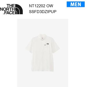 【メール便】24ss ノースフェイス ショートスリーブフラッシュドライスリーディージップアップ メンズ  NT12202  カラー OW THE NORTH FA