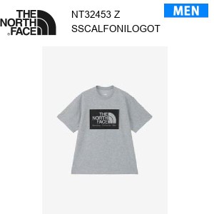 【メール便】24ss ノースフェイス ショートスリーブカリフォルニアロゴティー メンズ  NT32453  カラー Z THE NORTH FACE 正規品