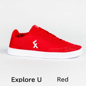 Off-Pitch オフピッチ   日本正規取扱店   4フリースタイル シューズ Explore U Freestyle and Street football shoes Red フリースタイ