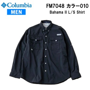 【メール便】24ss コロンビア   バハマ II ロングスリーブシャツ  メンズ  FM7048 カラー10 Columbia アウトドア キャンプ 正規品