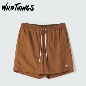 【メール便】24ss ワイルドシングス トロピカルショーツ TROPICAL SHORTS   WT24025SK カラー TAN WILD THINGS 正規品 送料無料