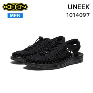 KEEN キーン ユニーク サンダル メンズ UNEEK  Black/Black 1014097 アウトドア  シューズ  正規品