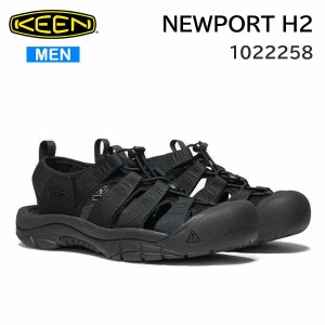 KEEN キーン ニューポート エイチツー  サンダル メンズ NEWPORT H2 Triple Black 1022258 アウトドア 水陸両用 水辺対応 シューズ  正規