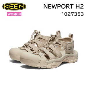 KEEN キーン ニューポート エイチツー サンダル レディース ウィメンズ  NEWPORT H2 Monochrome/Safari 1027353 アウトドア 水陸両用 水