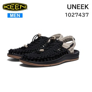 KEEN キーン ユニーク サンダル メンズ UNEEK  Black/Plaza Taupe 1027437 アウトドア  シューズ  正規品
