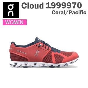 ON オン ランニングシューズ レディース Cloud 1999970 W カラーCoral/Pacific 正規品