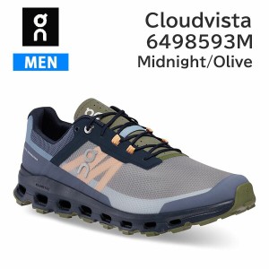 ON オン ランニングシューズ メンズ  Cloudvista  6498593M カラーMidnight/Olive トレイルランニング トレラン 山道 正規品