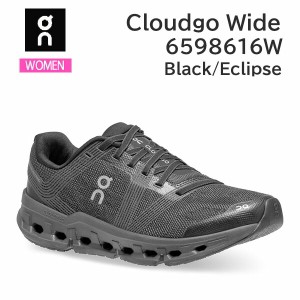 ON オン ランニングシューズ レディース  Cloudgo Wide  6598616W カラーBlack /Eclipse  クラウドゴー ワイド ロードランニング   ウィ