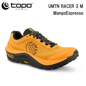 TOPO athleticトポ アスレティック トレランシューズ  MTN RACER 3 カラーMangoEspresso トレイルランニング スニーカー  正規品