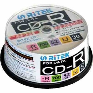 RiDATA CD-R700EXWP.30RT C データ用CD-R 1〜52倍速 700MB 30枚