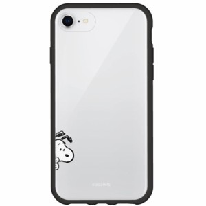 グルマンディーズ SNG-666B ピーナッツ IIII fit Clear 2022 iPhone 4.7 inch／SE(第2世代)／8／7／6s／6対応ケース スヌーピー 