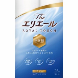 大王製紙 Ｔｈｅエリエール トイレットティシュー １２Ｒ ダブル 