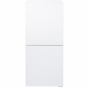 ツインバード HR-G912W 2ドア冷凍冷蔵庫 121L ホワイト HRG912W