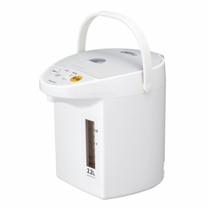 【推奨品】ピーコック WMZ-22 電動給湯ポット 2.2L グレー