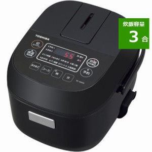 東芝 RC-5MFM(K) マイコン炊飯器 3合炊き ブラック 3合