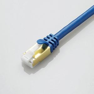 【推奨品】LANケーブル エレコム 0.5m Cat7 カテゴリー7 LD-TWST／BM05 ツメの折れないLANケーブル Cat7対応 0.5m