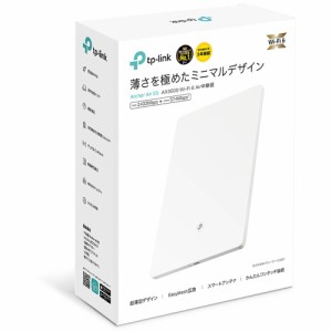ティーピーリンクジャパン 超薄WiFi6中継器2402+574Mbps AX3000 EasyMesh対応 3年保証 ARCHER AIR E5
