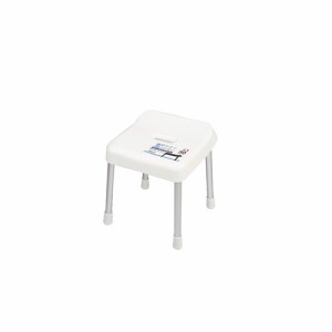 [座面高さ30cm] 風呂椅子 バスチェア 腰掛け パール金属 スタイルピュア バススツール H−4335 ホワイト