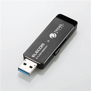 エレコム MF-TRU332GBK ウィルス対策USB3.0メモリ(Trend Micro)