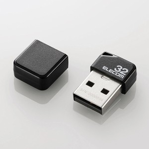 エレコム MF-SU2B32GBK 超小型USB2.0USBメモリ 32GB