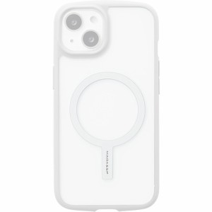 エレコム AMS-MAGSTWH メタルリングステッカー／ワイヤレス充電対応iPhone用／貼り付けツール付属／ホワイト AMSMAGSTWH