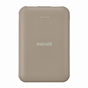 マクセル MPC-CE5000BE モバイルバッテリー 薄型大容量 5000mAh ベージュ