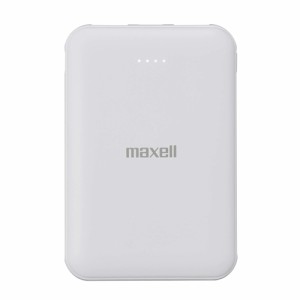 マクセル MPC-CE5000WH モバイルバッテリー 薄型大容量 5000mAh ホワイト