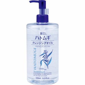 熊野油脂 麗白 ハトムギクレンジングオイル (500mL)