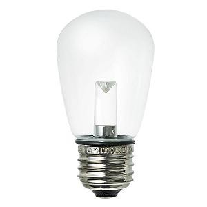 エルパ LDS1CL-G-GWP906 LED電球 ( サイン球形・クリア電球色・口金E26・55lm )