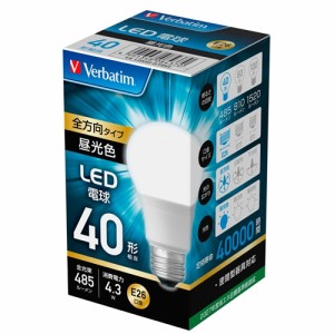 Verbatim LDA4D-G／FBV2 全方向LED電球 昼光色