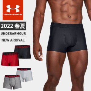 ☆アンダーアーマー クリアランス メンズ インナー パンツ 下着 UA テック 3インチ 2枚セット フィッティド ストレッチ 抗菌防臭 トレー